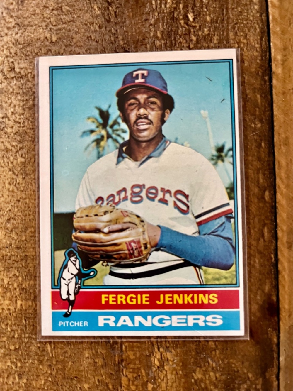 Topps Vintage 1976 Baseball Hall of Famer Fergie Jenkins